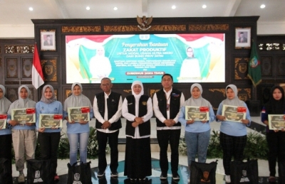 Sinergi Bersama Pemprov Jawa Timur, Bank Jatim Fasilitasi Penyaluran Bansos dan Zakat Produktif